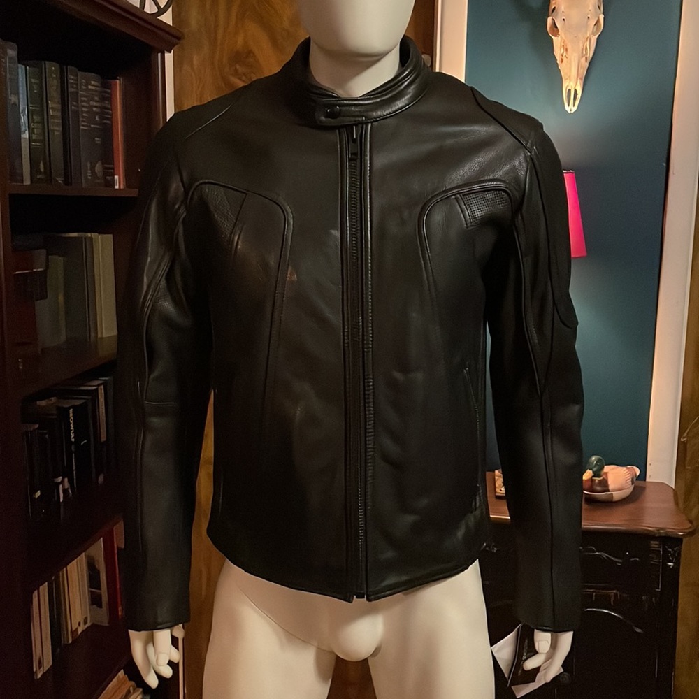 Performance Moto Jacket Genuine Leather With  Thinsulate Lining